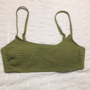 Sage Green bikini top